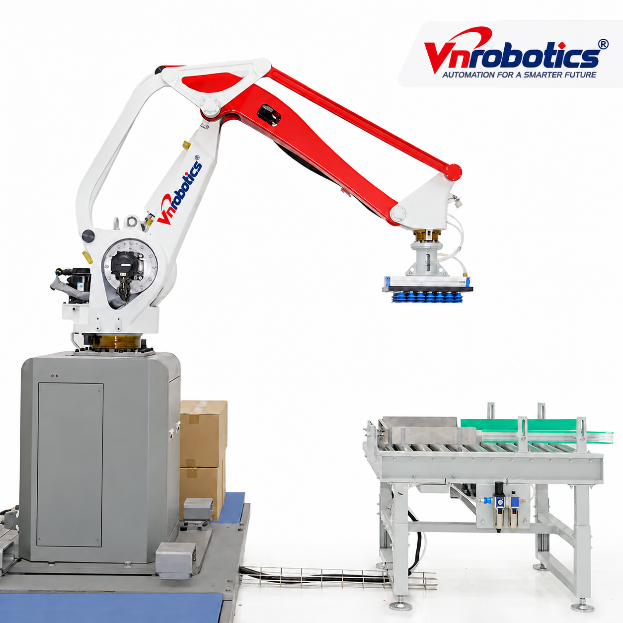 VnRobotics robotic arm and conveyor (3)