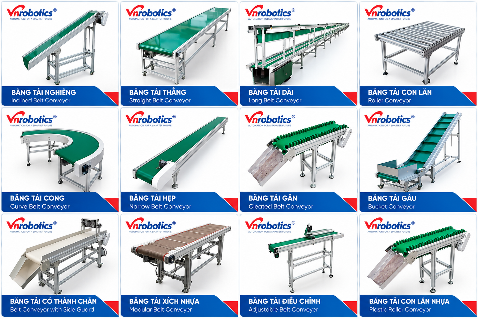 Vnrobotics Conveyor Systems Catalog