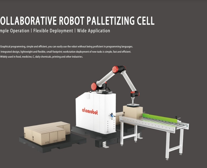 Ảnh minh họa robot bốc xếp hàng hóa