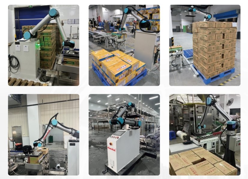 Cận cảnh robot bốc xếp hàng hóa